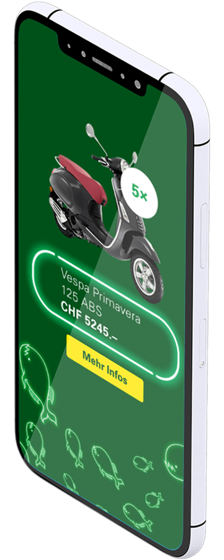 Clean and Win on iPhone Website Pandinavia