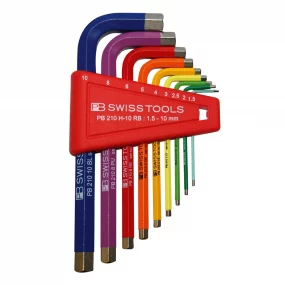 Inbus-Schlüsselsatz farbig