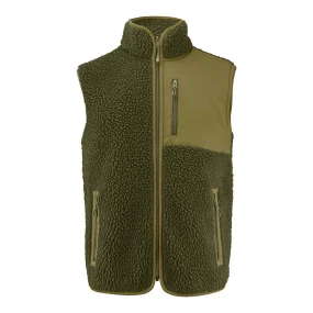 James Harvest Man\'s Kingsley Sherpa-Fleece-Vest