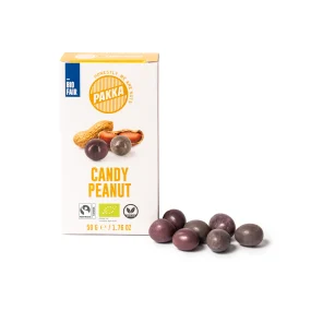 PAKKA Bio-Schoko-Erdnüsse 50 g
