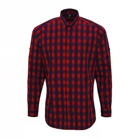 Premier Mulligan Check Cotton Long Sleeve Shirt