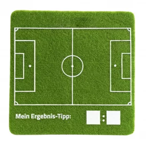 Filzuntersetzer Fussball-Tipp