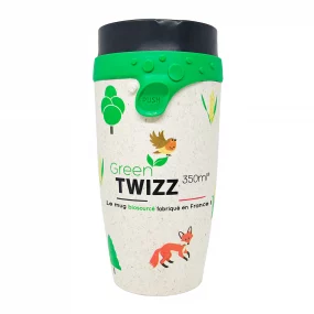 BIO Mug Twizz Green 3,5 dl
