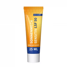Sonnenmilch Sensitive LSF50 25 ml