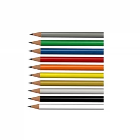 Bleistift kurz lackiert
