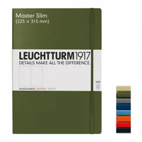 Leuchtturm Notizbuch A4 Master Slim Hardcover