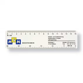 Ruler flat short