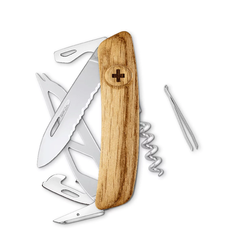 SWIZA Cheese pocket knife CH05T R Wood | Pandinavia AG