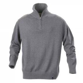 James Harvest Zip-neck Sweater Man Largo