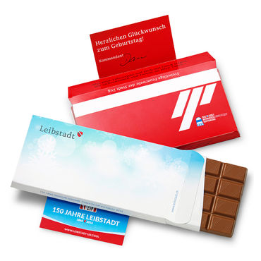 Schweizer Mailing-Schokolade 100 g