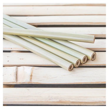 Bambus-Trinkhalme