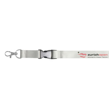 Lanyard with metal clip