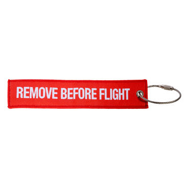 Remove before flight