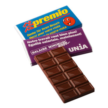 Tablettes de chocolat 30gr