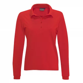 HAKRO Poloshirt Longsleeve Lady