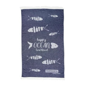Happy Ocean Beachtowel