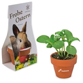 Logo-Töpfchen Ostern