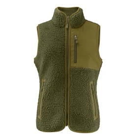 James Harvest Woman\'s Kingsley Sherpa-Fleece-Vest