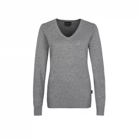 Hakro V-Pullover Premium-Cotton Lady