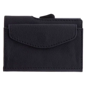 C-Secure Portefeuille RFID Coin en cuir