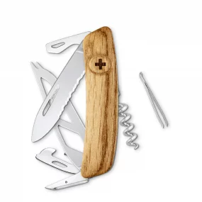 SWIZA Couteau de poche à fromage CH05T R Wood