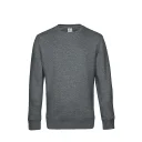 B&C KING Crew Neck Sweat Men_dunkelgrau _web