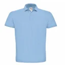 B&C Unisex Polo hellblau_ web