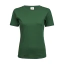 Tee Jays Women\'s Interlock Tee_580  dunkel grün_web