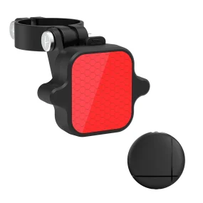 Feu arrière de vélo 2-en-1 avec suivi GPS
