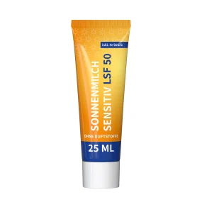 Lait solaire sensitive SPF 50 25 ml