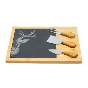 Käsebrett Stone Deer