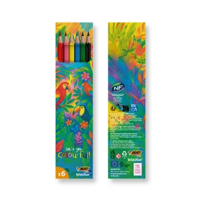 BIC® Kids Evolution® Colouring Set 6er