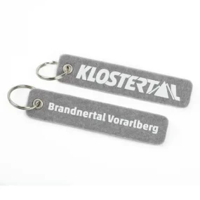 Keychain made of wool felt