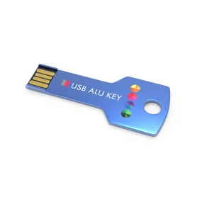 USB stick key aluminium