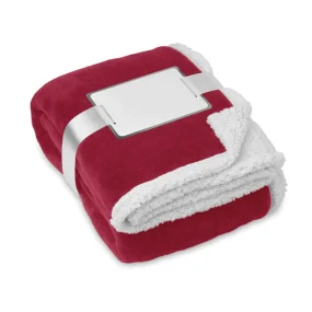rPET Fleece Blanket Coral
