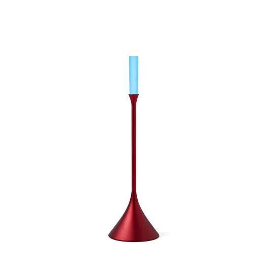 Steli Candle-LH110-DR-Dark red-03_web