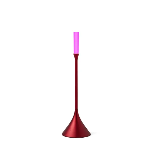 Steli Candle-LH110-DR-Dark red-07_web