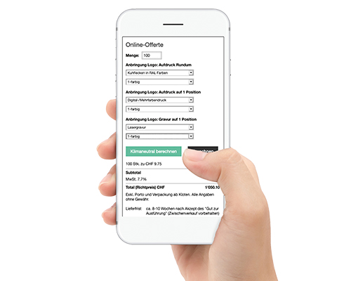 Pandinavia ist Klimaneutral und ihre Produkte auf ihren Wunsch auch .