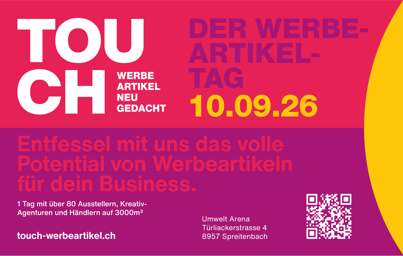 TOUCH Werbeartikeltag 2026